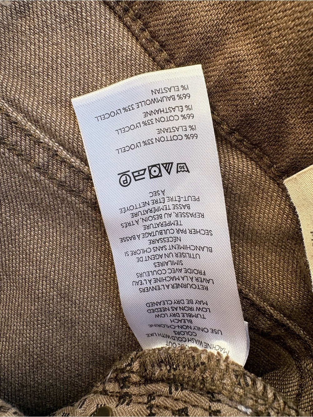 We The Free | Risk Taker Straight Pant in Workwear | Sz 28 - Picture 7 of 9